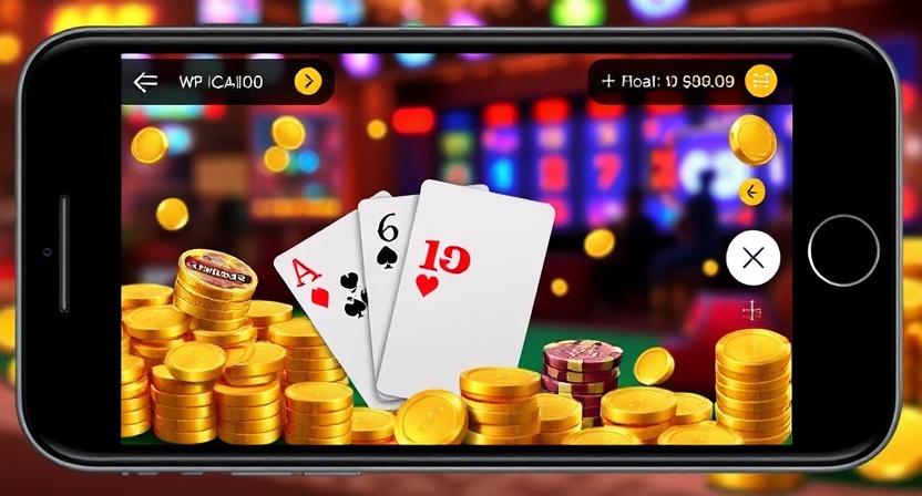 tk999 mobile casino app interface